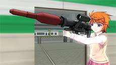 画像集 No.038のサムネイル画像 / 「バレットガールズ2」,スピーディな戦闘を実現する「パンツ・チラリ・アクション」(PTA)ほか前作からの追加要素が公開に
