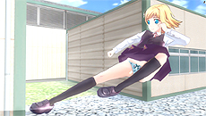 画像集 No.047のサムネイル画像 / 「バレットガールズ2」,スピーディな戦闘を実現する「パンツ・チラリ・アクション」(PTA)ほか前作からの追加要素が公開に
