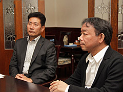 シリーズ初の武将プレイが楽しめる「信長の野望・創造 戦国立志伝」のインタビューを掲載。本作は前作「創造」とは異なる新しい「信長の野望」だ