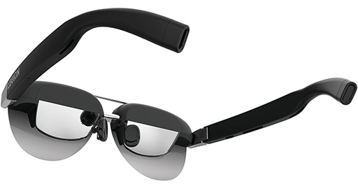 画像ギャラリー No.003のサムネイル画像 / 見た目がよりサングラスらしくなったグラス型ディスプレイ「Lenovo Legion Glasses(Gen2)」が10月24日発売