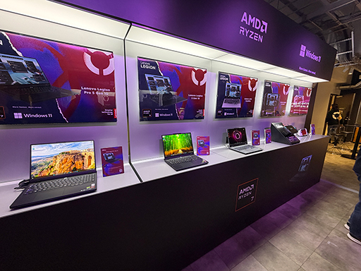 画像ギャラリー No.007のサムネイル画像 / Legionブランドのゲーマー向けノートPCや周辺機器が一挙に集結。レノボが秋葉原で28日までポップアップイベントを開催