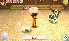 画像集 No.004のサムネイル画像 / 「牧場物語 3つの里の大切な友だち」,第2弾プレイヤーズガイド「動物のお世話」を紹介。たくさんの動物たちとふれあう癒しの生活を目指す