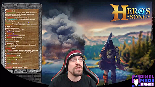 PIXELMAGE Games Announcement Hero's Song With John Smedley And Pat Rothfuss