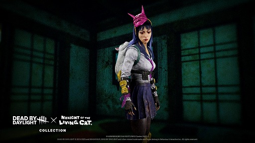 画像ギャラリー No.001のサムネイル画像 / 「Dead by Daylight」×TVアニメ「ニャイト・オブ・ザ・リビングキャット」コラボを開始。限定スキン「カオルの活躍」などを実装