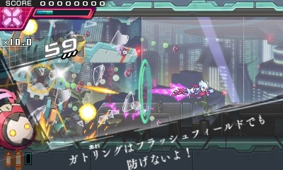 画像集 No.009のサムネイル画像 / 「蒼き雷霆 ガンヴォルト 爪」ガンヴォルト達をサポートする2人の歌姫「シアン」と「RoRo(ロロ)」の能力が明らかに