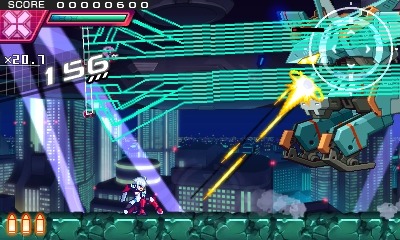 画像集 No.012のサムネイル画像 / 「蒼き雷霆 ガンヴォルト 爪」ガンヴォルト達をサポートする2人の歌姫「シアン」と「RoRo(ロロ)」の能力が明らかに