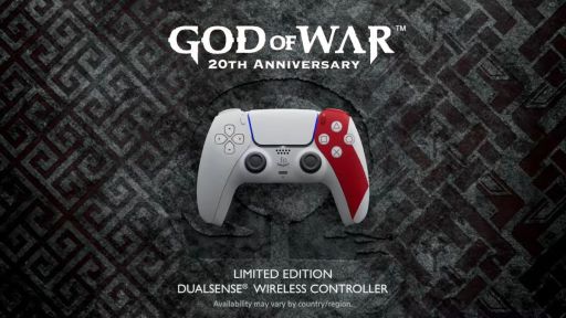 画像ギャラリー No.001のサムネイル画像 / 「ゴッド・オブ・ウォー」の20周年を記念したDualSense ワイヤレスコントローラーが発売決定