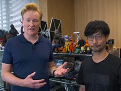 アメリカ人気司会者のコナン・オブライエンさんがコジマプロダクションを訪問。「DEATH STRANDING」にも登場(?)