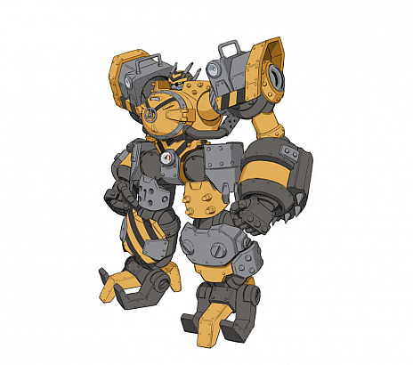 画像集 No.007のサムネイル画像 / ロボットアクションRPG「メガトン級ムサシ」の最新情報公開。ゲームに登場するロボットやキャラクターの詳細などが明らかに
