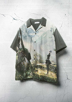 画像ギャラリー No.006のサムネイル画像 / グラニフと「NieR:Automata」がコラボ。2Bやエミールのビジュアルを用いたTシャツ,パンツなどをラインナップ