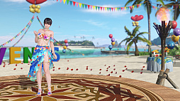 画像ギャラリー No.017のサムネイル画像 / 「DOAXVV」8周年記念生放送レポート。新水着や新撮影スポットなどのアップデート内容を，プロデューサーの作田氏や出演声優陣が紹介