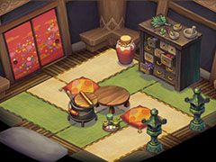 「EGGLIA 〜赤いぼうしの伝説〜」に新機能「ペンキ屋」が実装。家具の色が変更可能になり,コーディネートの幅が広がる