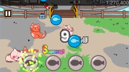 画像集 No.003のサムネイル画像 / ニャンとも可愛らしいぬる〜いリズムゲーム「ねこび〜と」を紹介する「(ほぼ)日刊スマホゲーム通信」第1263回
