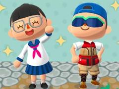 「どうぶつの森 ポケットキャンプ」,つりジャケットやセーラー服など,クラフトできる衣装が新たに追加。オシャレをもっと楽しもう