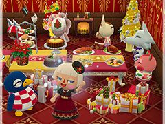 「どうぶつの森 ポケットキャンプ」でクリスマスにちなんだイベントが開始に。家具を飾れる部屋「コテージ」など,新要素も登場