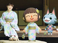 「どうぶつの森 ポケットキャンプ」にSOU・SOUの京ゆかたや和装小物が登場。7月29日にイベントスタート