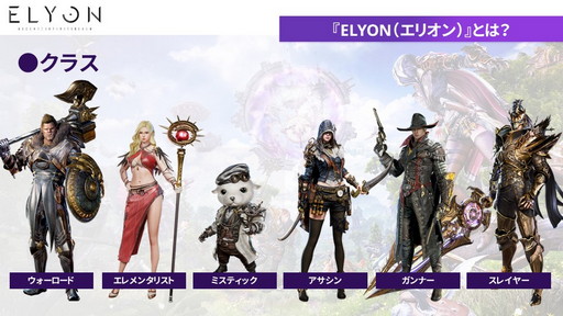 画像ギャラリー No.005のサムネイル画像 / 「ELYON」メディアキャラバンでプロデューサーが語った現状と今後の方針を紹介。2022年上半期には新クラス“アーチャー”実装