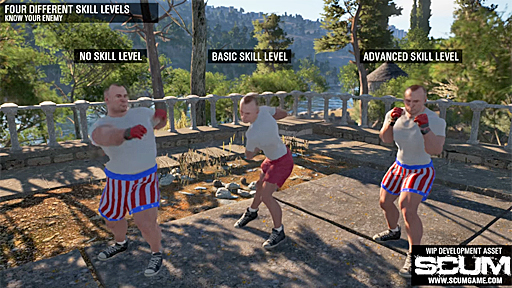 SCUM - Unarmed Combat