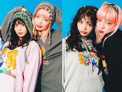 「パラッパラッパー」,2024年春夏の新作アイテムを12月中旬にリリース。普段使いできそうなロンT&パーカーをラインナップ