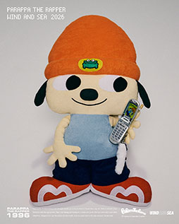 画像ギャラリー No.003のサムネイル画像 / アパレルブランド「WIND AND SEA」と「パラッパラッパー」がコラボ。ゲームの30周年記念コレクションを2月13日に先行発売