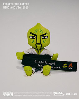 画像ギャラリー No.005のサムネイル画像 / アパレルブランド「WIND AND SEA」と「パラッパラッパー」がコラボ。ゲームの30周年記念コレクションを2月13日に先行発売