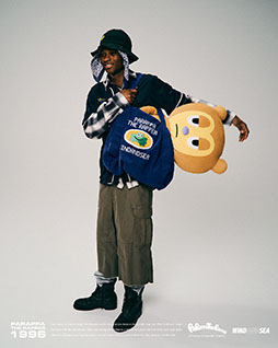 画像ギャラリー No.021のサムネイル画像 / アパレルブランド「WIND AND SEA」と「パラッパラッパー」がコラボ。ゲームの30周年記念コレクションを2月13日に先行発売