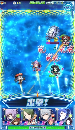 画像ギャラリー No.013のサムネイル画像 / 活きのいい宇宙魚に候補生＆守護神が挑む。「ソラとウミのアイダ」のバトルシステムを紹介