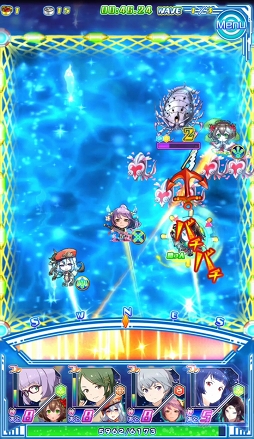 画像ギャラリー No.014のサムネイル画像 / 活きのいい宇宙魚に候補生＆守護神が挑む。「ソラとウミのアイダ」のバトルシステムを紹介