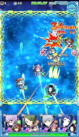 画像ギャラリー No.017のサムネイル画像 / 活きのいい宇宙魚に候補生＆守護神が挑む。「ソラとウミのアイダ」のバトルシステムを紹介