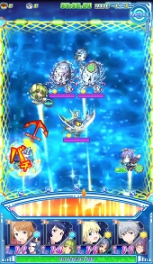 画像ギャラリー No.019のサムネイル画像 / 活きのいい宇宙魚に候補生＆守護神が挑む。「ソラとウミのアイダ」のバトルシステムを紹介