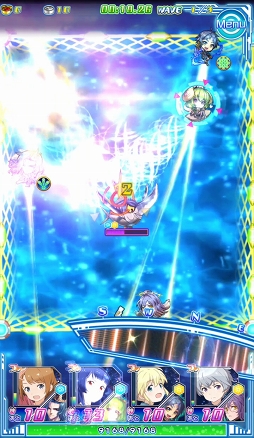 画像ギャラリー No.025のサムネイル画像 / 活きのいい宇宙魚に候補生＆守護神が挑む。「ソラとウミのアイダ」のバトルシステムを紹介