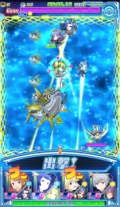 画像ギャラリー No.029のサムネイル画像 / 活きのいい宇宙魚に候補生＆守護神が挑む。「ソラとウミのアイダ」のバトルシステムを紹介