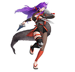 画像ギャラリー No.010のサムネイル画像 / 「ファイアーエムブレム ヒーローズ」に忍装束風の衣装を着用したグルヴェイグ,シェズら4名が登場。イベントの詳細が明らかに