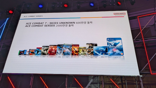 画像ギャラリー No.003のサムネイル画像 / 「エースコンバット」シリーズの30年の軌跡をバンダイナムコ河野氏が語る。「3つの柱」を守り続ける開発哲学と技術進化の融合［G-STAR 2025］