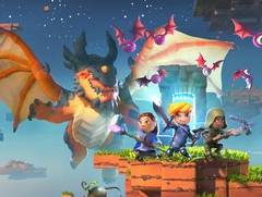 スパイク・チュンソフト,ブロックで構成された世界を作り変え冒険できる「ポータルナイツ」のPS4版を発売