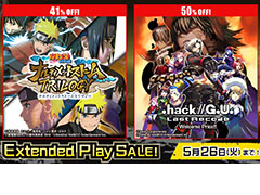 「ナルティメットストーム」シリーズが約40%オフ,「.hack//G.U. Last Recode」は半額。PS Storeでバンダイナムコ作品が割引に