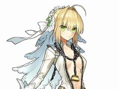 「Fate/EXTELLA」,Nintendo Switch版で追加されるネロの新衣装「解放の花嫁衣装」の紹介映像が公開。着用でキャラクターイラストも変化