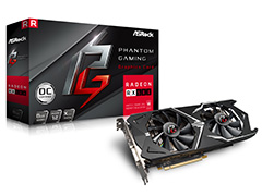 ASRockが新シリーズ「Phantom Gaming」でグラフィックスカード市場に参入。第1弾はRadeon RX 500シリーズ搭載の4製品に