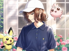 自分だけのシャツが注文できる「ポケモンシャツ」に夏向けのカスタマイズを追加。金・銀に登場する96種のポケモン刺繍が登場