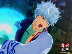 「銀魂乱舞」の最新PVで銀さんが必殺技(?)を披露。ストーリーモードの「紅桜篇」から「さらば真選組篇」まで,登場キャラの戦闘シーンを紹介