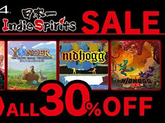 「The Sexy Brutale」「Nidhogg 2」「Yonder 青と大地と雲の物語」など13作品が30%オフに。日本一Indie Spiritsセールを開催中