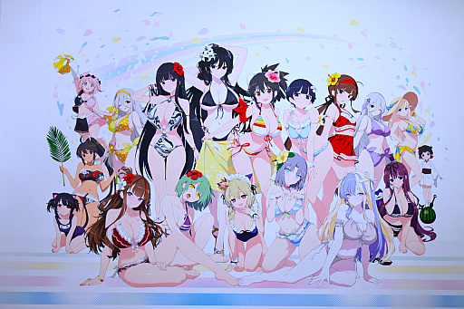 画像ギャラリー No.032のサムネイル画像 / 「シノマス展 81ナルEXPO」レポート。ステージでは「閃乱カグラ」シリーズの最新作「PROJECT N」の制作も発表