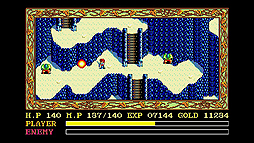 画像集 No.005のサムネイル画像 / アクションRPG「イースII(PC-9801版)」の配信が,Yahoo!ゲーム ゲームプラス内の定額制サービス「EGGY」で本日スタート