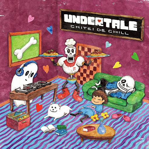 画像ギャラリー No.001のサムネイル画像 / 「UNDERTALE: CHITEI DE CHILL」,本日発売。SQUARE ENIX MUSICが手掛けるチルアレンジアルバム