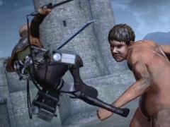 「進撃の巨人2」の最新映像「アクショントレイラー」が公開。新戦闘アクションと「獣の巨人」の襲撃シーンを収録