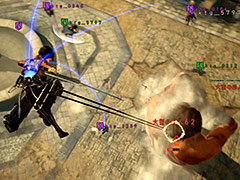 「進撃の巨人2」,チーム対抗戦「殲滅モード」や世界中のプレイヤーとの協力プレイ要素など,オンライン周りの最新情報が公開