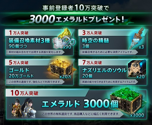 画像ギャラリー No.005のサムネイル画像 / 新作スマホアプリ「ハンドレッドソウル」が今夏に配信予定。公式サイト開設＆事前登録の受付もスタート