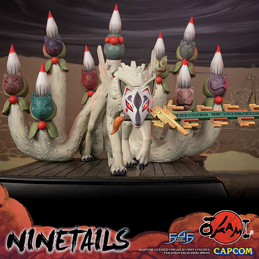 画像ギャラリー No.001のサムネイル画像 / 「大神」シリーズ，First 4 Figuresのフィギュアが国内から購入可能に。新作であるキュウビのフィギュアの予約を受付中