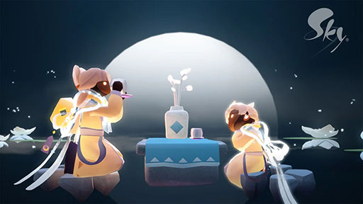 画像ギャラリー No.001のサムネイル画像 / 「Sky 星を紡ぐ子どもたち」，三日月オアシスを舞台に謎かけを楽しめる「月灯りの日々」を9月29日16：00に開始