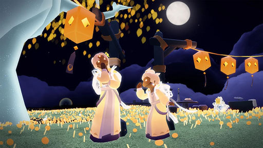 画像ギャラリー No.002のサムネイル画像 / 「Sky 星を紡ぐ子どもたち」，三日月オアシスを舞台に謎かけを楽しめる「月灯りの日々」を9月29日16：00に開始